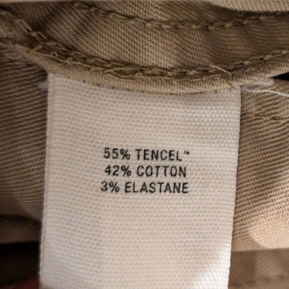 Alex Mill Expedition Twill Jumpsuit Long Sleeve Women's Large in Washed Khaki - Picture 11 of 11